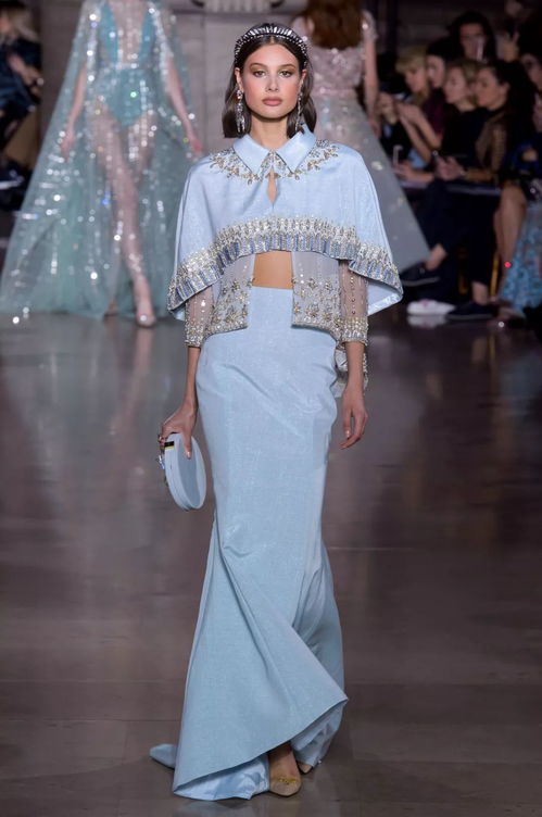 服装设计 georges hobeika 2018高定秀仙气逼人